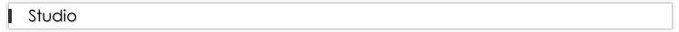 スタジオ概略